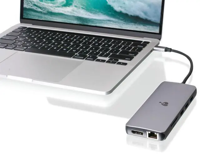 Alt view image 14 of 20 - IOGEAR USB-C Triple HD Compact Dock w/ PD 3.0 GUD3C4K3P