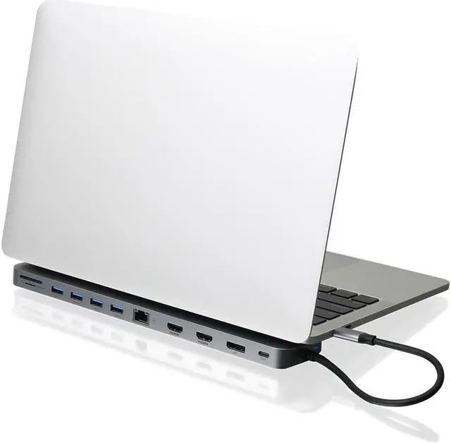 Alt view image 5 of 20 - IOGEAR Dock Pro USB-C Triple HD Dock w- PD 3.0