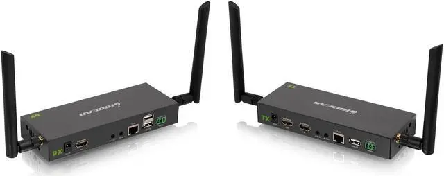 Alt view image 12 of 13 - Iogear Long Range Wireless 4K Video Transmitter & Receiver Kit with Local Passthrough (GWLRSSKIT4K)
