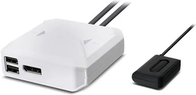 Alt view image 7 of 20 - IOGEAR 2-Port 4K USB-C KVM Switch with DisplayPort output GCS72CC