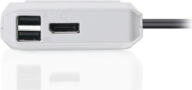 Alt view image 5 of 20 - IOGEAR 2-Port 4K USB-C KVM Switch with DisplayPort output GCS72CC
