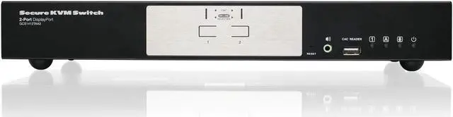 Alt view image 10 of 18 - IOGEAR 2-Port DisplayPort Secure KVM Switch (TAA)