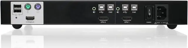Alt view image 7 of 18 - IOGEAR 2-Port DisplayPort Secure KVM Switch (TAA)