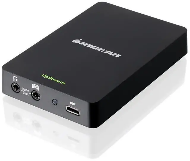 Alt view image 8 of 20 - IOGEAR UpStream 4k Game Capture Card with Party Chat Mixer Functions GUV302G