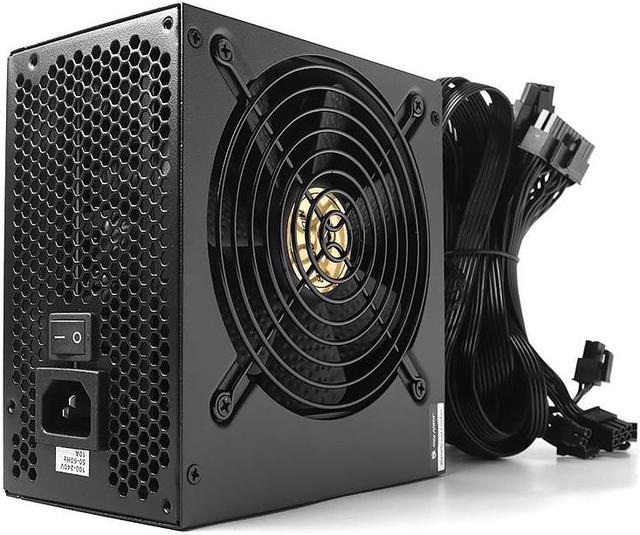 800W ATX Power Supply ATX Desktop Computer PSU Gold Mining Chia Rated Power  800W Competitive Game Gamer 80PLUS 110V 220V