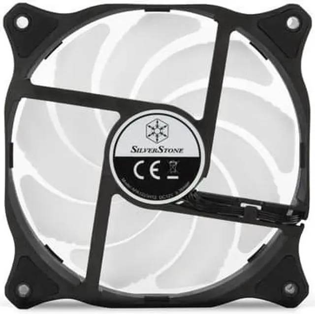 Alt view image 6 of 6 - SilverStone Air Blazer 120R ARGB Addressable LED 12cm 94CFM High Air Flow 2200RPM Case Fan Black SST AB120R ARGB