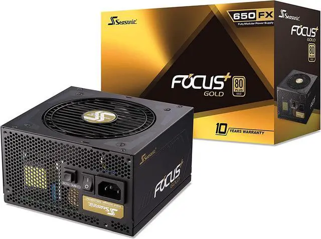 Main image of Seasonic FOCUS 650W 80+ GOLD Fully Modular Power Supply SSR-650FX - FOCUS GX-650