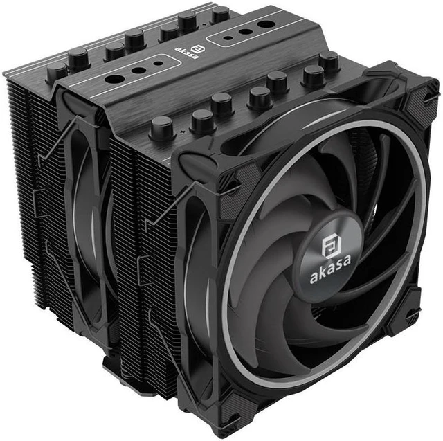 Alt view image 3 of 10 - Akasa Soho H7 Premium ARGB PWM Intel/AMD Processor Cooler (AK-CC4026HP01)