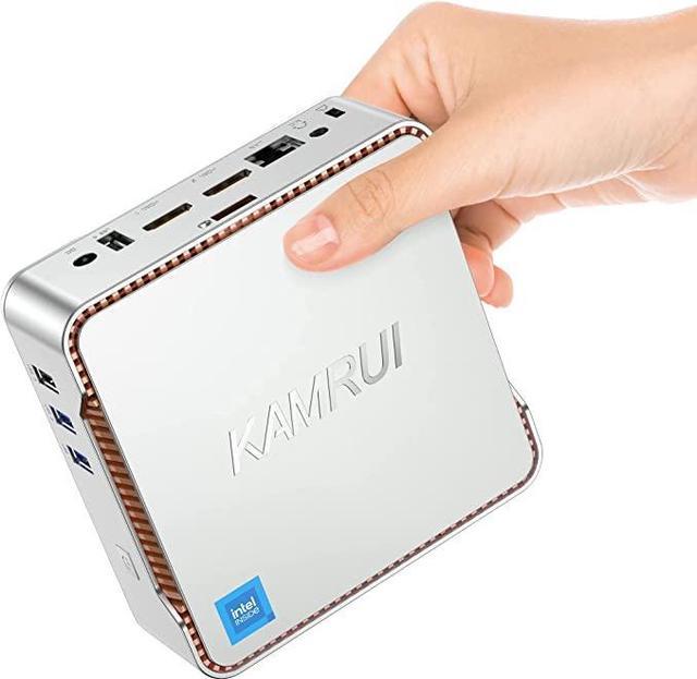KAMRUI Mini PC N95 CPU 16GB/512GB Windows 11 pro Upto 3.4GHz 4K UHD, Dual  Wi-Fi