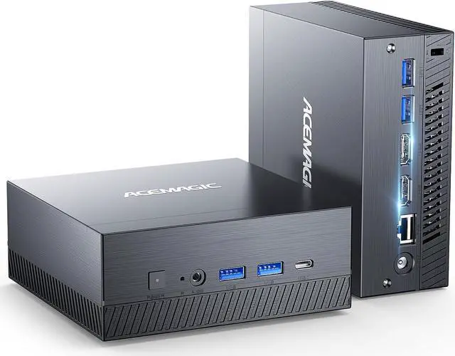 Main image of Mini PC Gaming Intel i5 12450H (8C/16T, up to 4.4GHz), Mini PC Windows 11 Pro with 32GB DDR4 RAM 1TB M.2 2280 NVMe SSD, Mini Computer 4K@60Hz Triple Display/Typle-C/WiFi6/BT5.2/Auto Power On