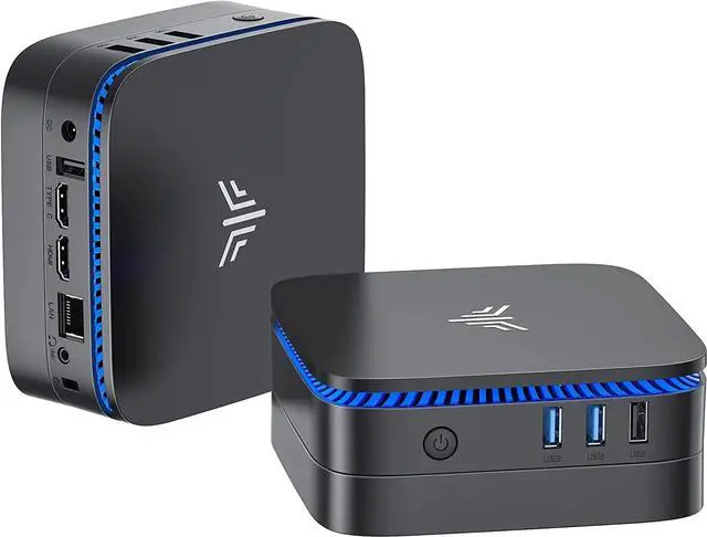 Main image of KAMRUI 4K Mini PC AK1PLUS 16GB RAM Intel 12th Alder Lake N100 Windows 11 HDMI 512GB M.2 SSD 2.4 & 5GHz Wi-Fi and support WIFI 5 expand the storage up to 2TB