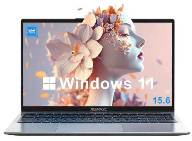 NIPOGI LX15 15.6 in FHD Laptop Intel Alder Lake N97 8GB DDR4 256GB