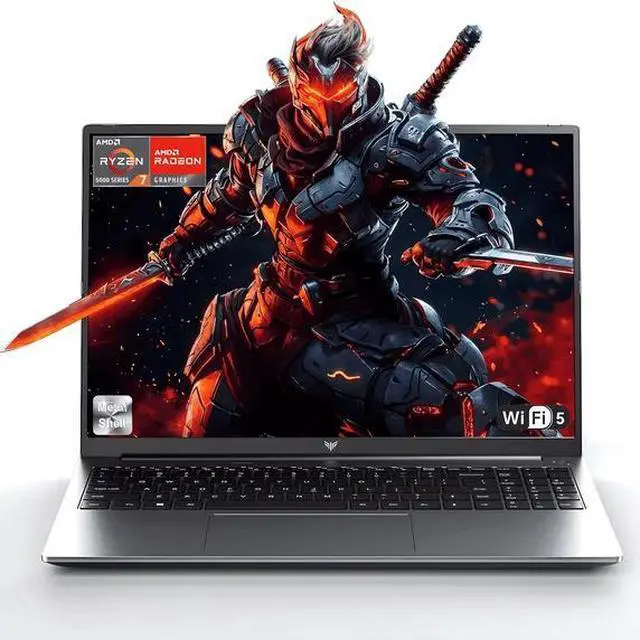 NIPOGI LX15PRO 15.6 in FHD Laptop AMD Ryzen 7 75825U 16GB DDR4