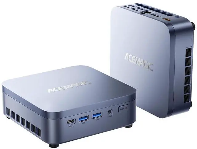 Main image of NIPOGI Mini PC Intel Core i5-14500HX 16GB DDR4 512GB NVMe SSD 4K Triple Display Windows 11 Pro WiFi 6 Light Blue