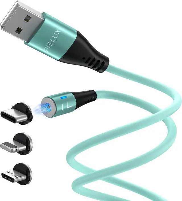 Main image of FIELUX Silicone Magnetic Charging Cable