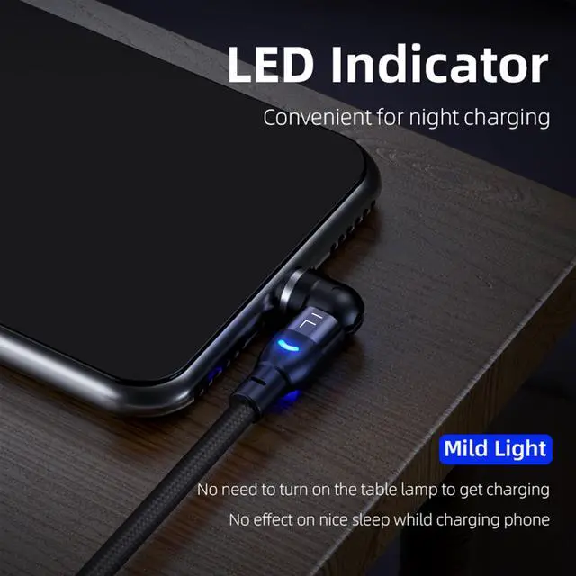 Alt view image 3 of 4 - FIELUX Smiley Light Magnetic Charging Cable