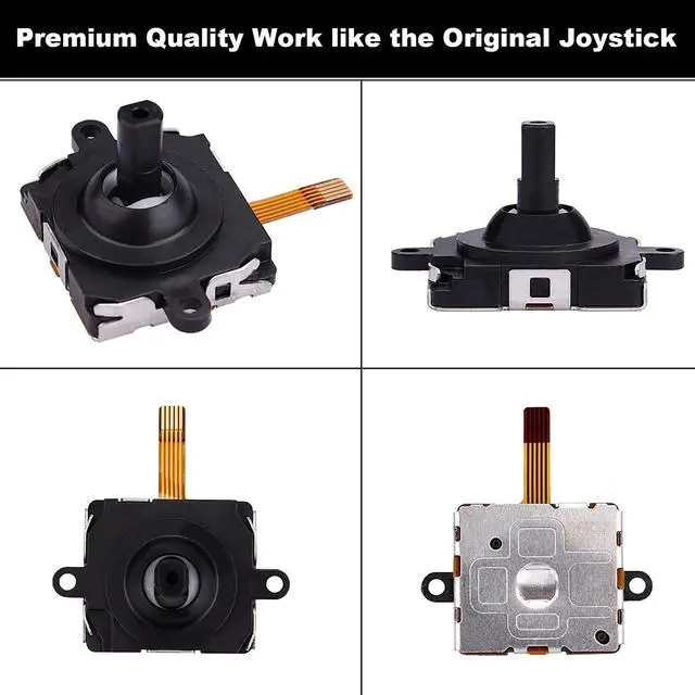 Alt view image 4 of 6 - IKPEK 2Pcs Joystick Replacement for Oculus Quest 2 Controller, Joystick Analog Thumb Stick Repair Kit for Oculus Quest 2 Accessories