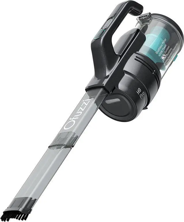 Main image of Ofuzzi H9 Pro Handheld Vacuum Cleaner, Extra-Long Crevice Tool, 40AW/13kPa Surging Suction, LED- Display&Light, Up to 30 Mins Runtime, Portable Vacuum for Home Cleaning, Black