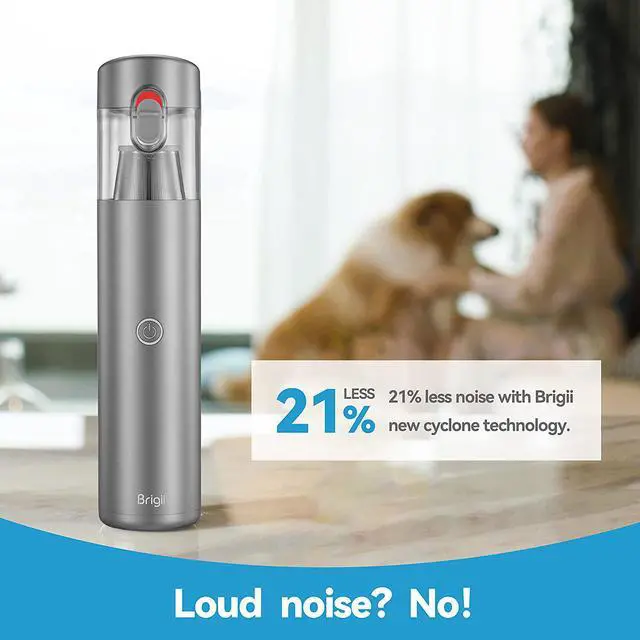 Alt view image 7 of 7 - Mini Handheld Vacuum Cordless, 3 in 1-Car Vacuum & Air Duster & Hand Pump, 3 Kinds of Crevice Nozzles for Small Spaces, Crevices, Portable Rechargeable Cleaner-M1