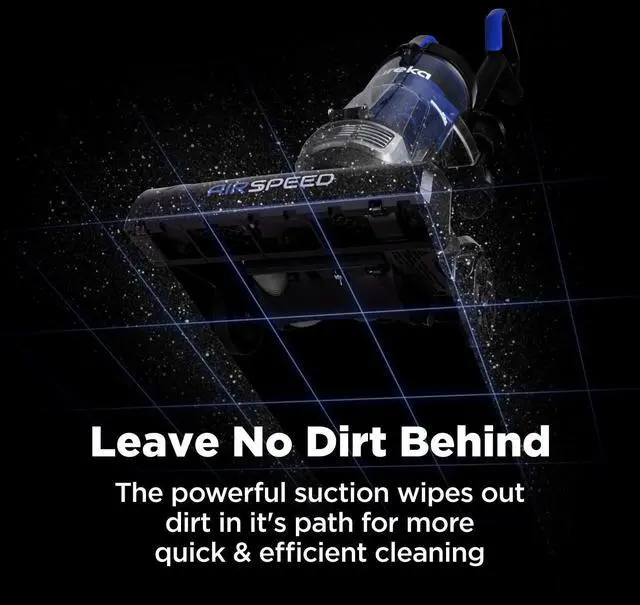 Alt view image 7 of 7 - Eureka NEU10AE5 Powerful Bagless Upright Vacuum Cleaner Carpet and Floor, AirSpeed Ultra-Lightweight Vacuum Cleaner, w/ Replacement Filter, Blue