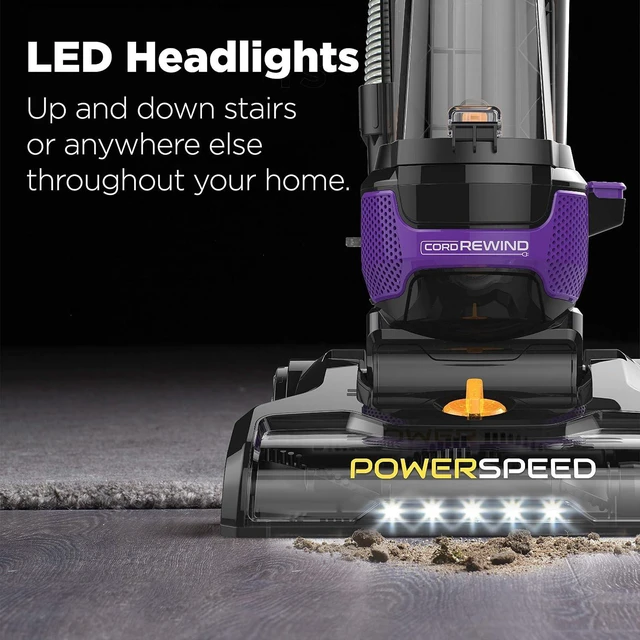Alt view image 3 of 7 - Eureka Vacuum Cleaners for Home, Automatic Cord Rewind, NEU202