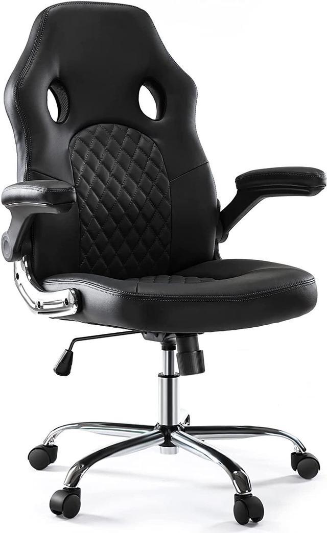 Ergonomic Computer Gaming Chair PU Leather Desk Chair with Lumbar