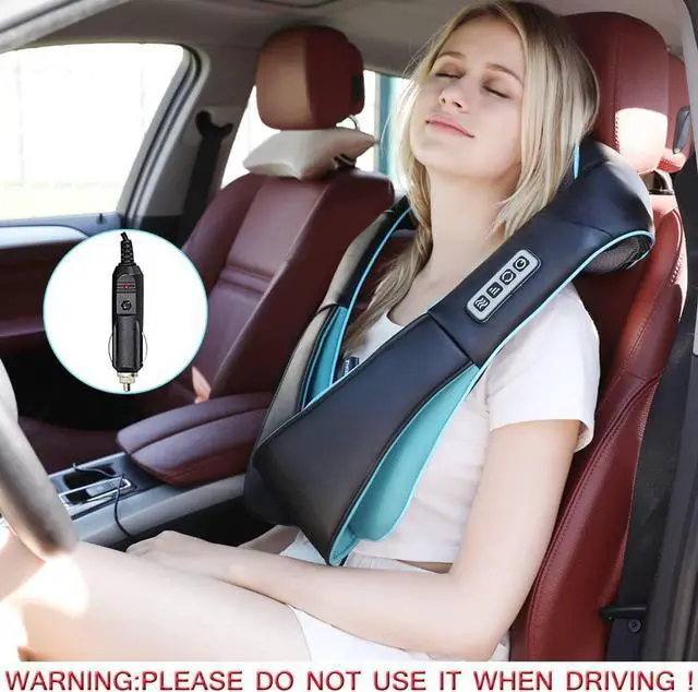 Alt view image 5 of 7 - Shiatsu Back Shoulder and Neck Massager with Heat, Electric Deep Tissue 4D Kneading Massage, Best Gifts for Women Men Mom Dad