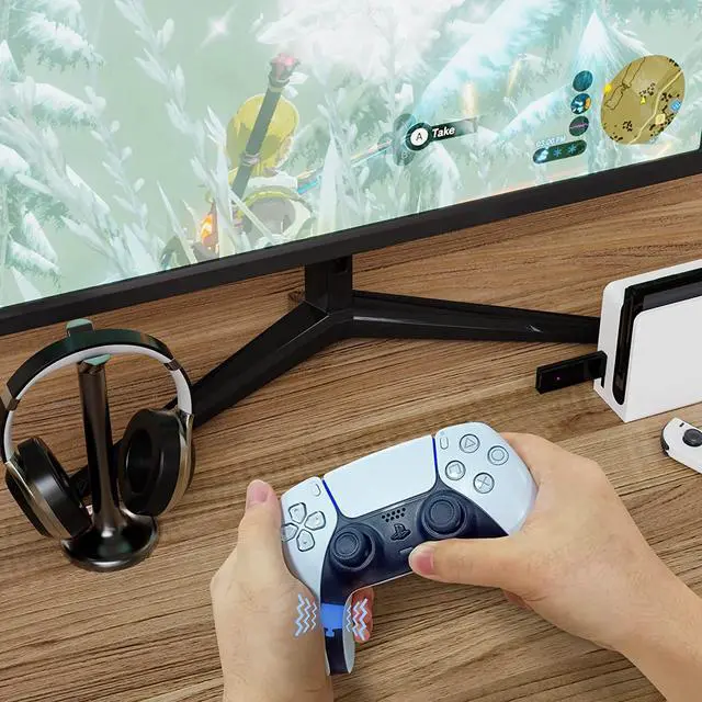 Alt view image 7 of 7 - MAYFLASH Magic-S Ultimate Wireless Bluetooth USB Adapter for PS4, Switch, macOS, Windows, Raspberry Pi, Compatible with Xbox Series X & S Controller, Xbox One Bluetooth, PS5 Controller and More