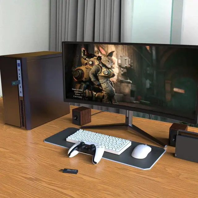 Alt view image 4 of 7 - Mcbazel Mayflash Magic NS 2 Wireless USB Adapter for Switch/Switch OLED/Windows/Raspberry Pi, Compatible with Series X&S Controllers and More