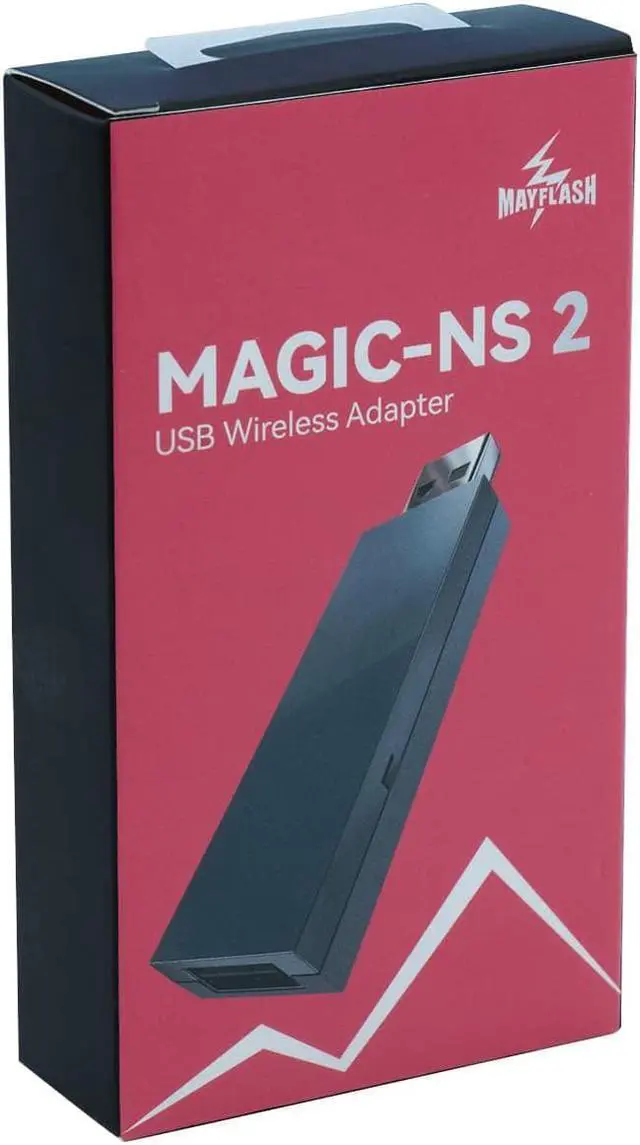 Alt view image 7 of 7 - Mcbazel Mayflash Magic NS 2 Wireless USB Adapter for Switch/Switch OLED/Windows/Raspberry Pi, Compatible with Series X&S Controllers and More