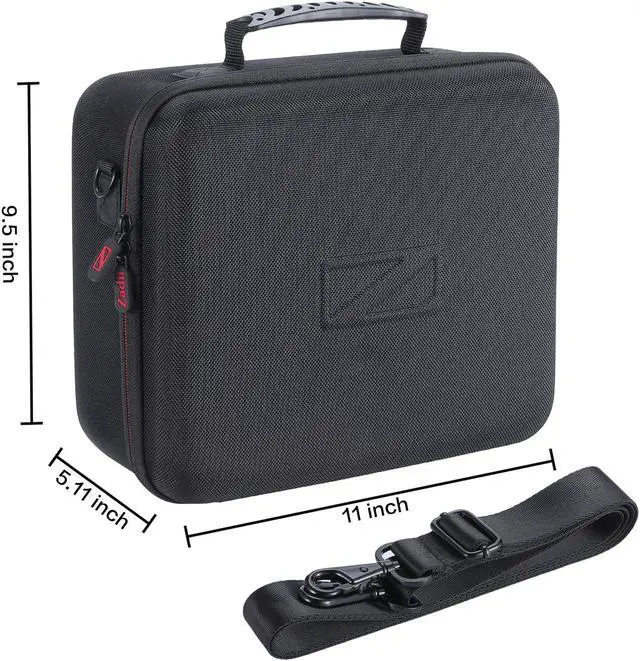 Alt view image 7 of 7 - Hard Carrying Case Compatible with Nintendo Switch and Switch OLED Model 2021, Travel Case fit Switch Pro Controller