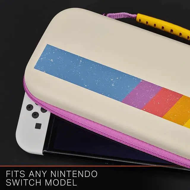 Alt view image 4 of 7 - PowerA Protection Case for Nintendo Switch - Rainbow Run Mario, protective case, gaming case, console case - Nintendo Switch;