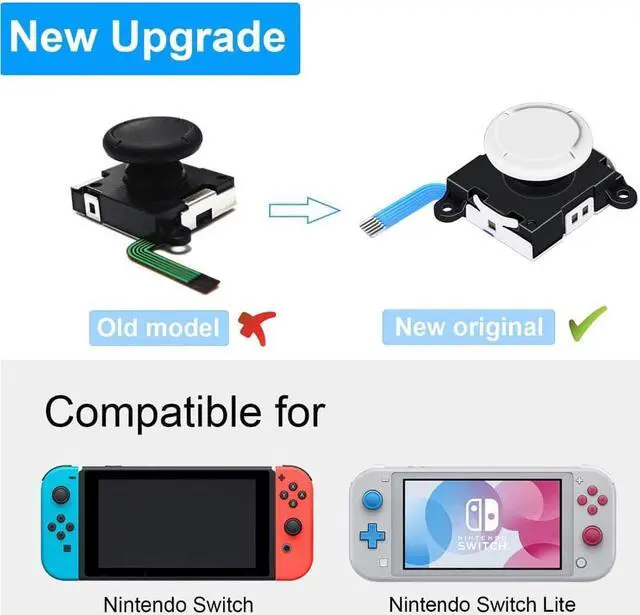 Alt view image 2 of 6 - Replacement Joystick for Nintendo Switch lite, Repair Joystick Replacement Tool Kit for Switch lite and Nintendo Joycon Controller