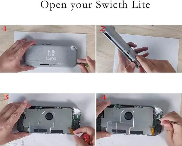 Alt view image 5 of 6 - Replacement Joystick for Nintendo Switch lite, Repair Joystick Replacement Tool Kit for Switch lite and Nintendo Joycon Controller