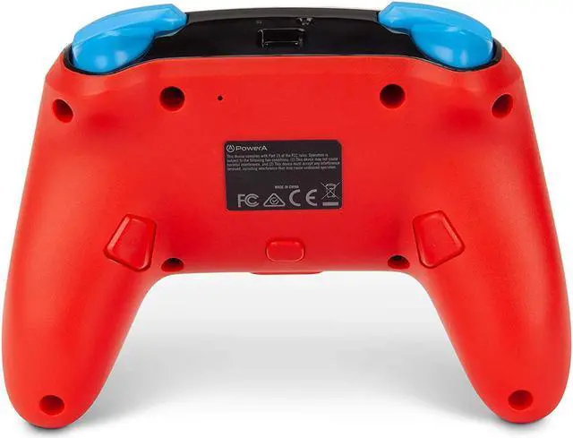 Alt view image 4 of 7 - PowerA Enhanced Wireless Controller for Nintendo Switch / Switch 2 / Switch Lite / OLED Model - Mario Pop - Gamepad, game controller, Officially Licensed