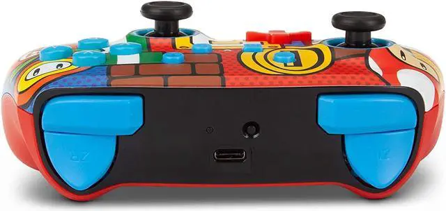 Alt view image 7 of 7 - PowerA Enhanced Wireless Controller for Nintendo Switch / Switch 2 / Switch Lite / OLED Model - Mario Pop - Gamepad, game controller, Officially Licensed