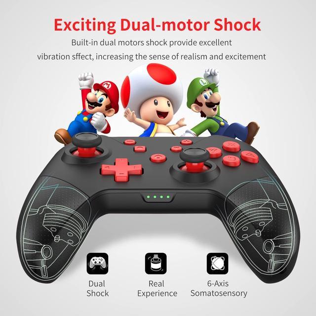 GCHTGAMING Wireless Pro Controller for Nintendo Switch/Switch Lite