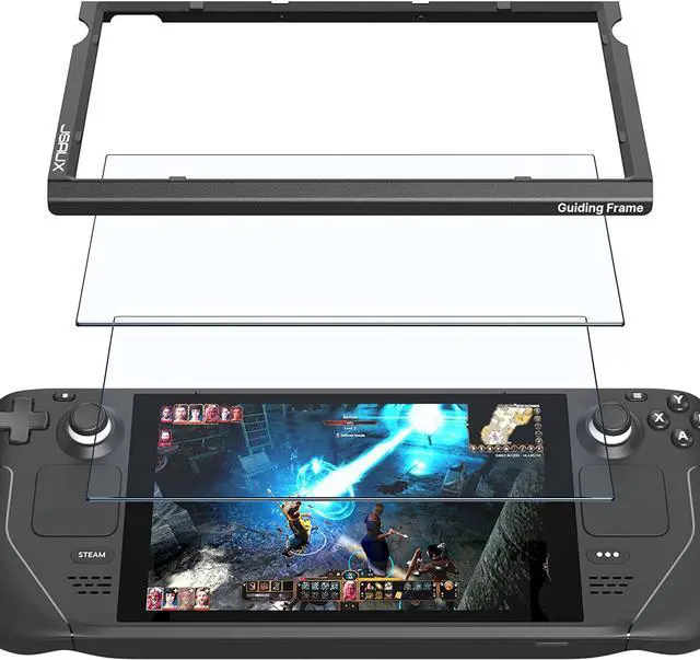 Alt view image 3 of 7 - 2-Pack Screen Protectors+Docking Station Compatible with Steam Deck