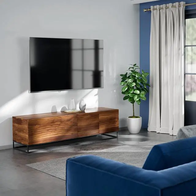 Alt view image 7 of 7 - PERLESMITH Full Motion Articulating TV Wall Mount Bracket for 26-55in TVs up to 70lbs - Swivels, Tilts, Adjusts - Max VESA 400x400mm