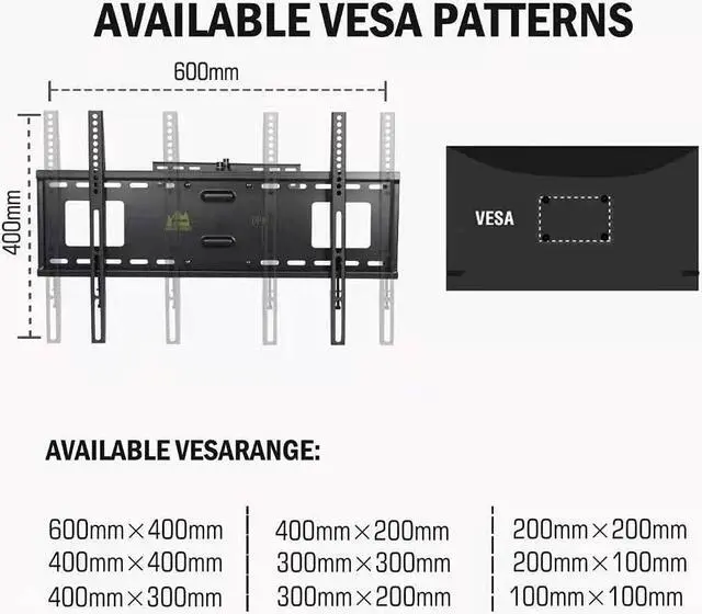 Alt view image 7 of 7 - FORGING MOUNT Long Extension TV Mount Full Motion Wall Bracket with 42 inch Long Arm Articulating TV Wall Mount for 37 to 80 Inch Flat/Curve TVs, VESA 600x400mm Compatible, Holds up to 110 lbs