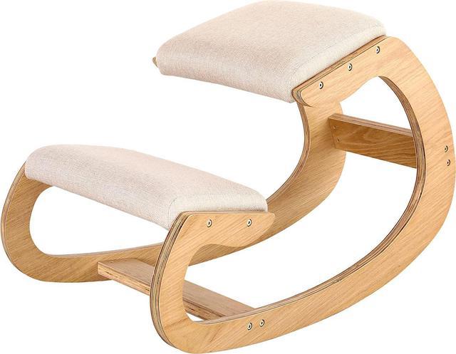 Ergonomic Knee Chair: Rocking Kneeling for Home Office