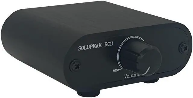 Main image of TENEALAY RCA Audio Volume Controller, line Volume Control Box, Mini attenuator knob -RC11