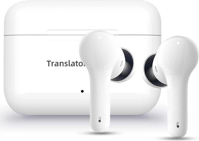 ANFIER Language Translator Earbuds M6 Support 71 Languages & 56 Accents  0.5s Real Time Translation, for Music and Calling, Wireless Translator  Device