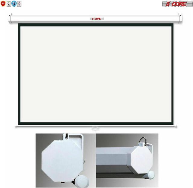 5Core Projector outlets Screen with Stand 84