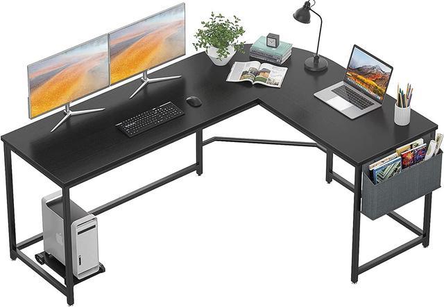 L Shaped Desk Computer Gaming Laptop Table Workstation for Bedroom Study  Working