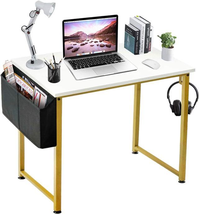 Small Computer Study Student Desk Laptop Table with Drawer Home Office  Furniture