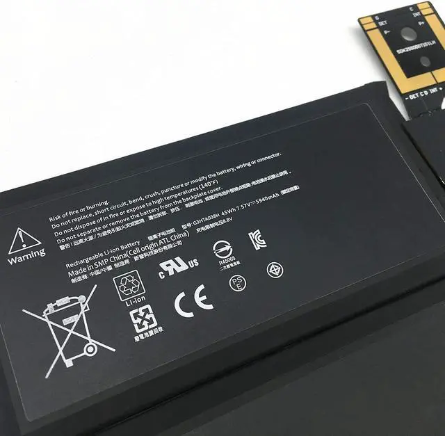 Alt view image 3 of 4 - IFRESEM Battery Replacement G3HTA038H DYNM02 for Microsoft Surface Pro 5 1796 2017/for Surface Pro 6 1807 2018