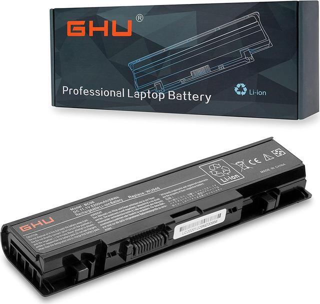 Main image of GHU New 6 Cells 58Wh Battery Compatible with Dell Studio 1535 1536 1537 1555 1557, 1558, PP33L, PP39L Battery WU946 WU965 WU960 KM958 MT264 Mt276 KM965 KM887 PW773 KM904 KM907 312-0701 5200 mAh