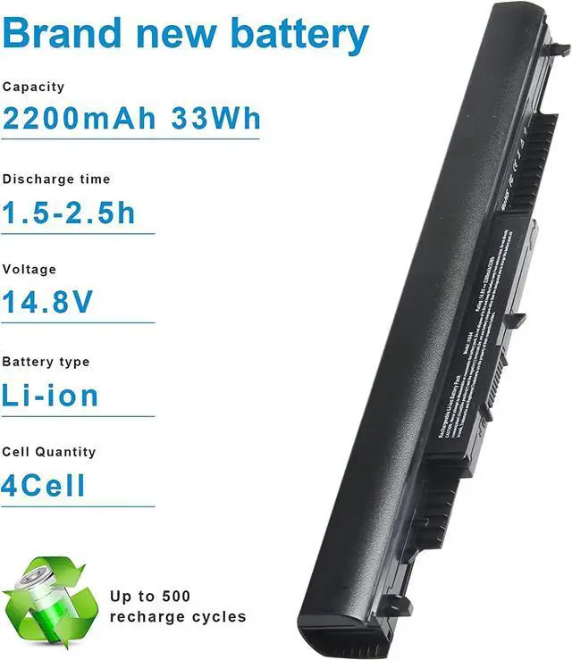 Alt view image 2 of 7 - ARyee Laptop Battery Replacement for 807956-001 807957-001 HS04 HS03 807612-421 807611-221 240 G4 HSTNN-LB6U HSTNN-DB7I HSTNN-LB6V TPN-I119 807611-421 807611-131
