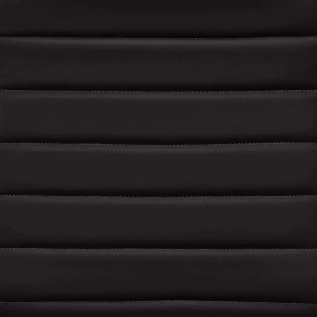 Alt view image 6 of 7 - Basics High-Back Executive Swivel Office Desk Chair with Ribbed Puresoft Upholstery, Lumbar Support, Modern Style, 23.9"D x 24.69"W x 41.5"H, Black